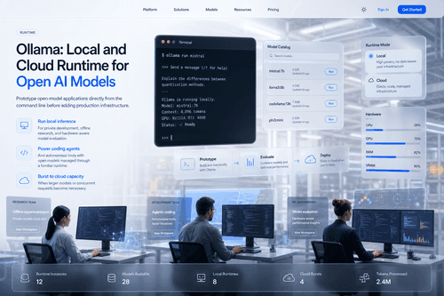 Ollama: Local and Cloud Runtime for Open AI Models