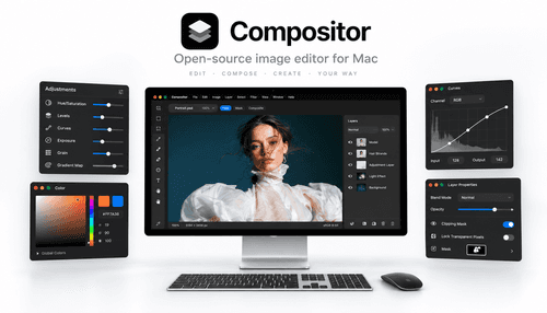 Compositor Photoshop Style Image Editor for macOS